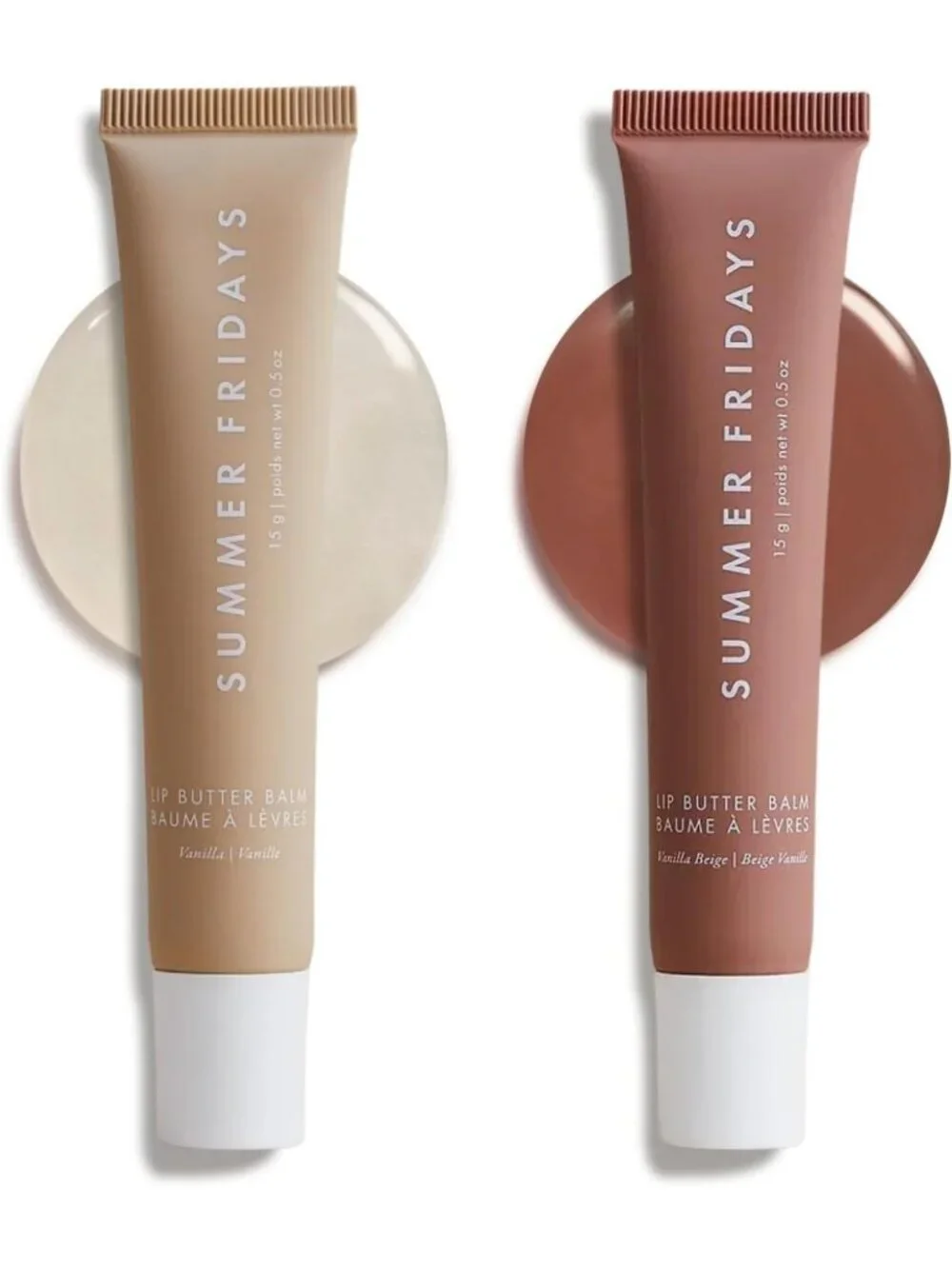 Vegan Tinted Lip Balm Gift Set - Hydrating & Soothing Moisture Duo (2 Count)